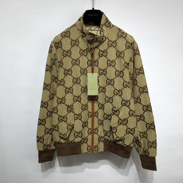 G*u*i jumbo gg canvas jacket