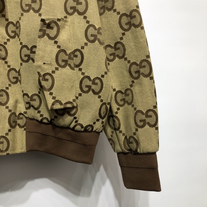 G*u*i jumbo gg canvas jacket