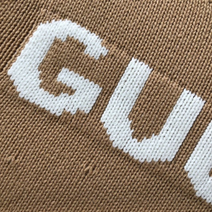 G*u*i knit wool jumper with G*u*i intarsia 761539