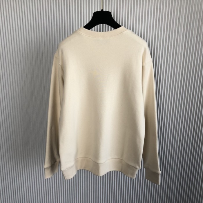 G*u*i lovelight sweatshirt aus baumwolle mit print