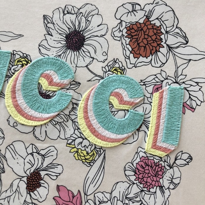 G*u*i lovelight cotton t-shirt with print