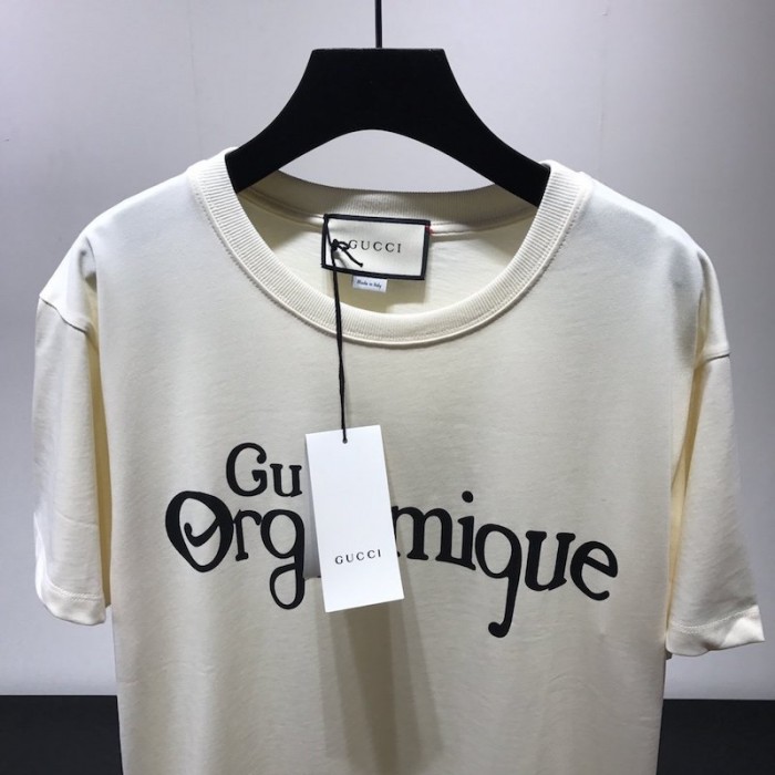 G*u*i orgasmique print oversize t-shirt