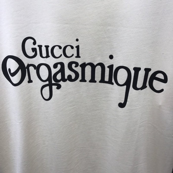 G*u*i orgasmique print oversize t-shirt