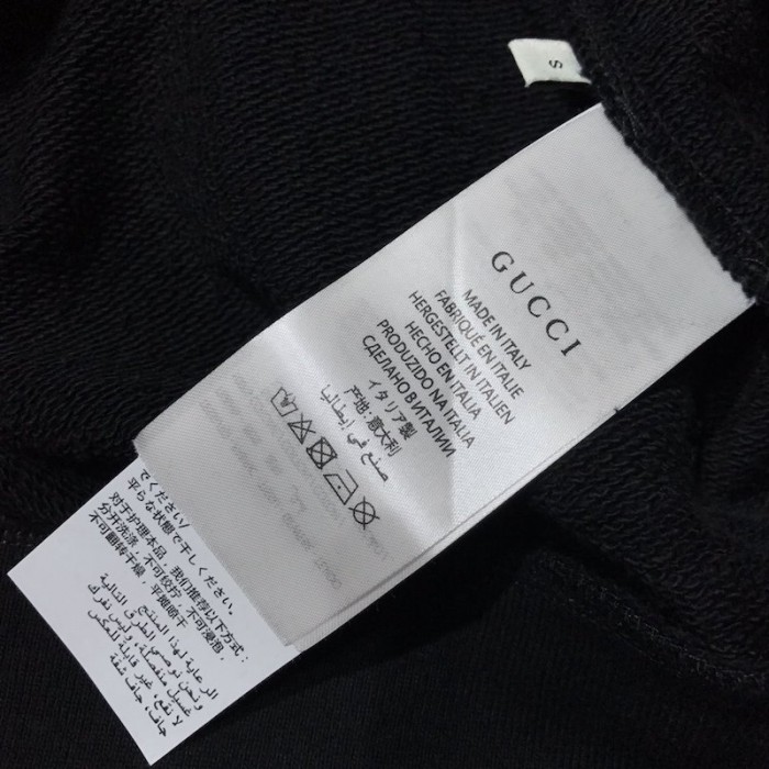 G*u*i "original G*u*i" sweatshirt with kitten black