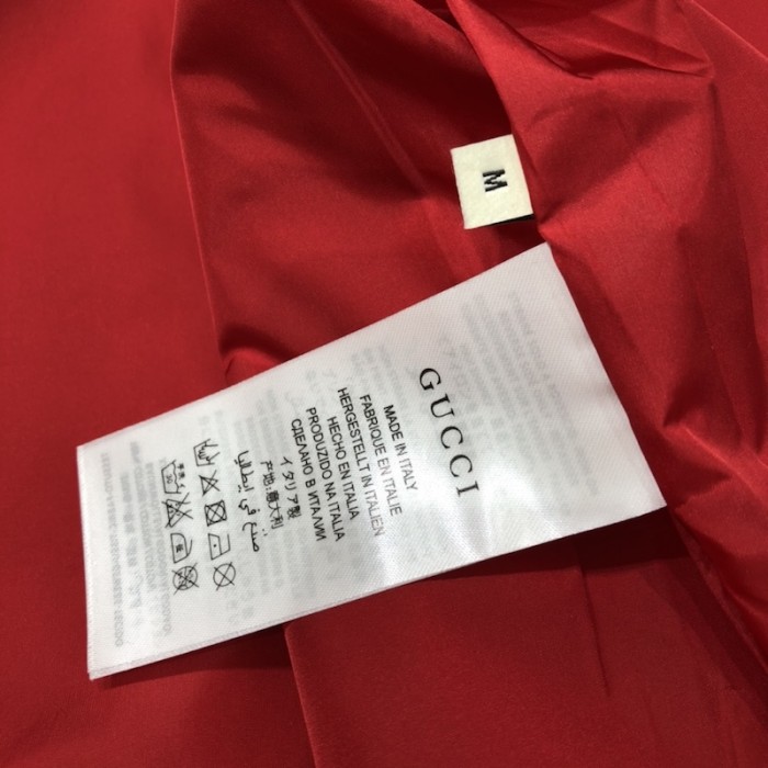 G*u*i oversize technical jersey tracksuit red