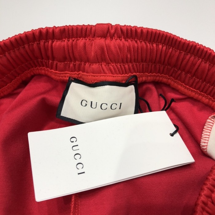 G*u*i oversize technical jersey tracksuit red