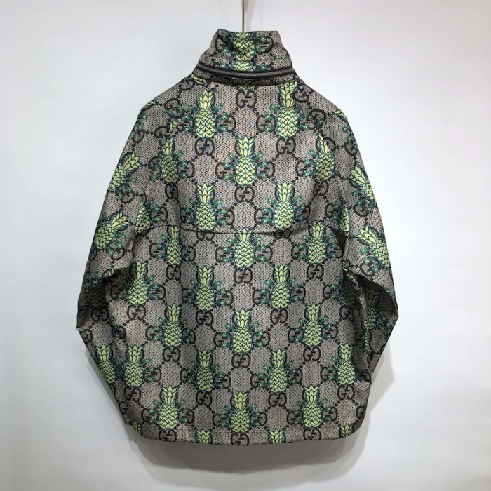 G*u*i pineapple gg print jacket 672807