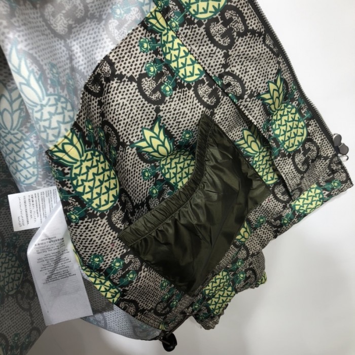 G*u*i pineapple gg print jacket 672807