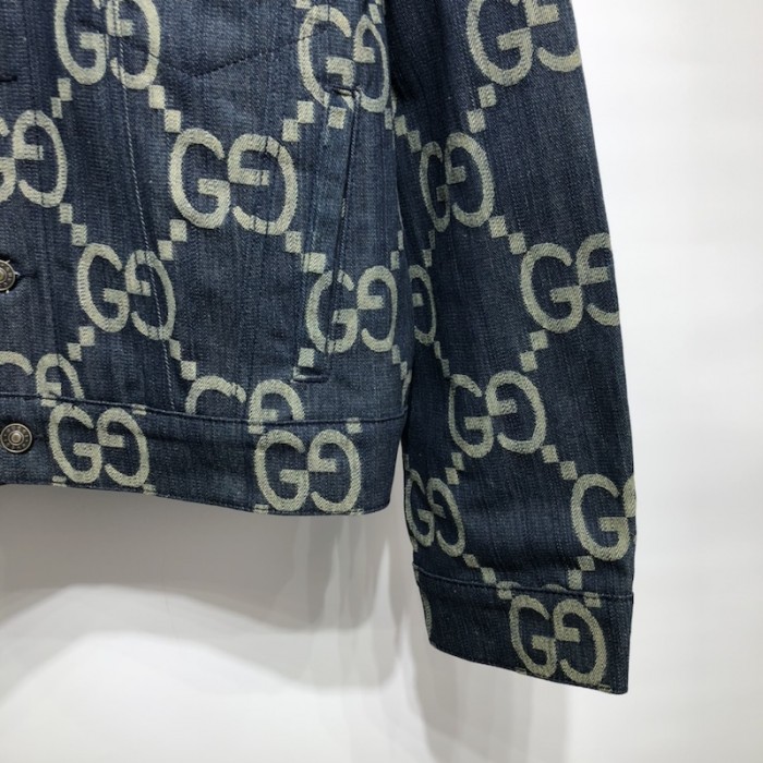 G*u*i pineapple jacket blue ‎674338