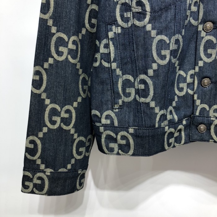 G*u*i pineapple jacket blue ‎674338
