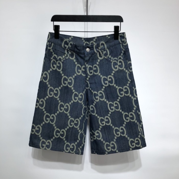 G*u*i pineapple shorts blue ‎674371