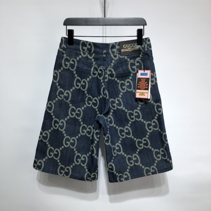 G*u*i pineapple shorts blue 674371
