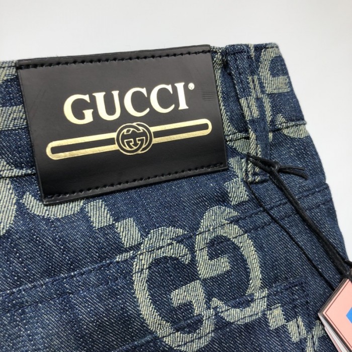 G*u*i pineapple shorts blue 674371