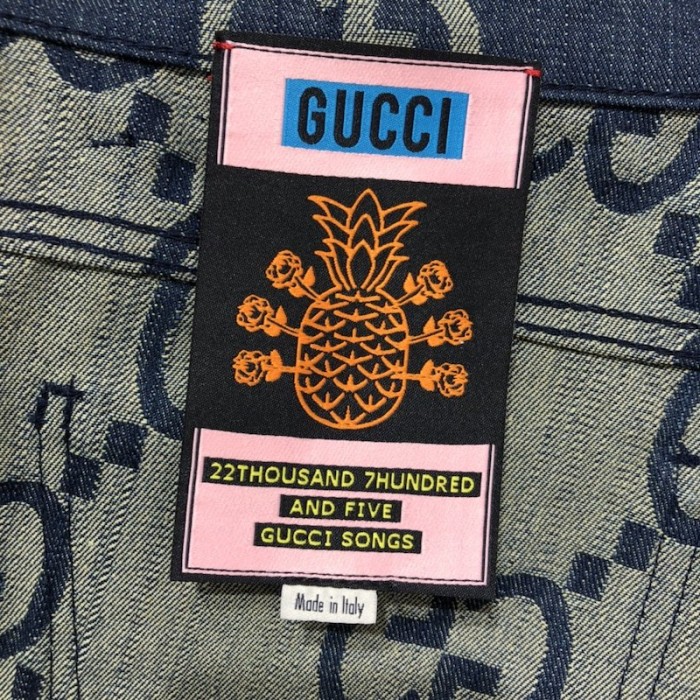 G*u*i pineapple shorts blue 674371