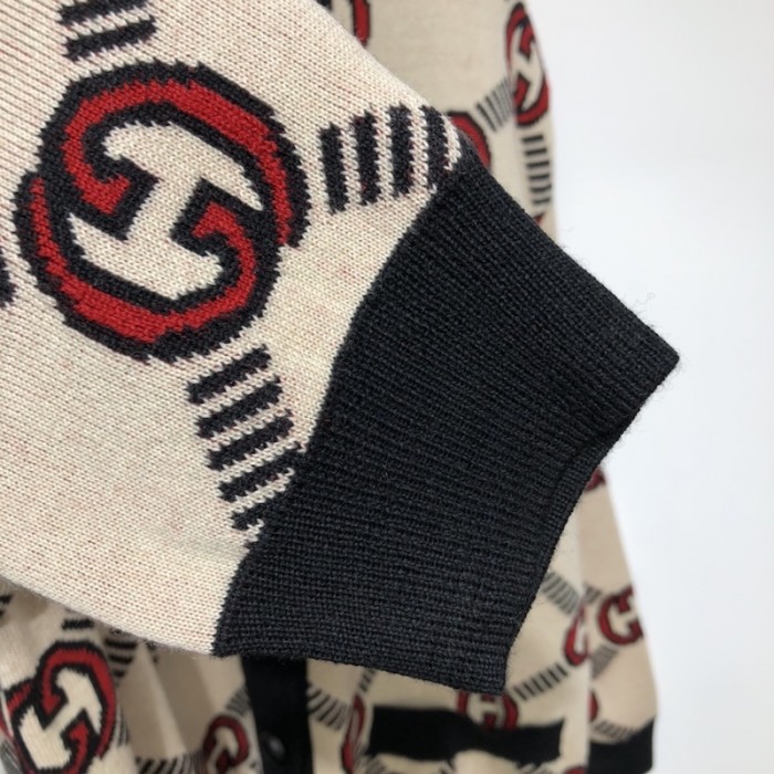 G*u*i reversible interlocking g wool cardigan ‎678308