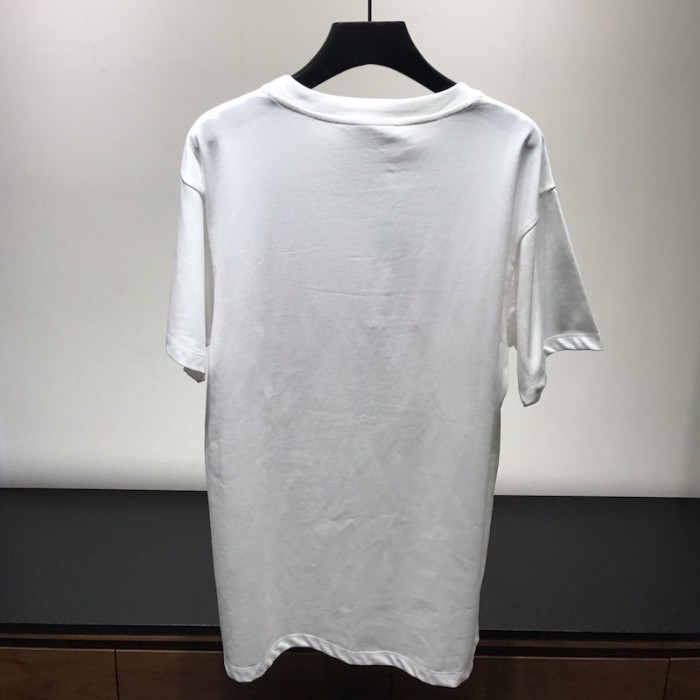 G*u*i sexiness print oversize t-shirt white