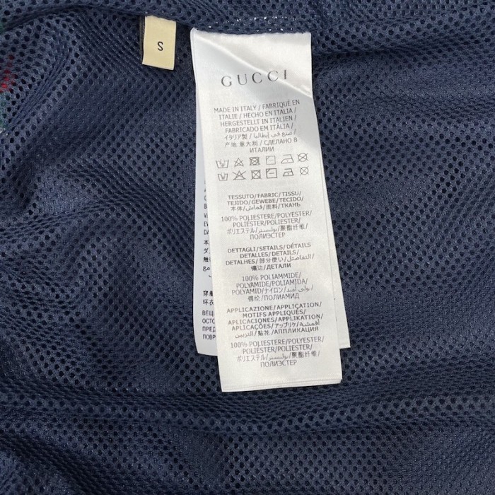 G*u*i shiny jersey short with web 655341