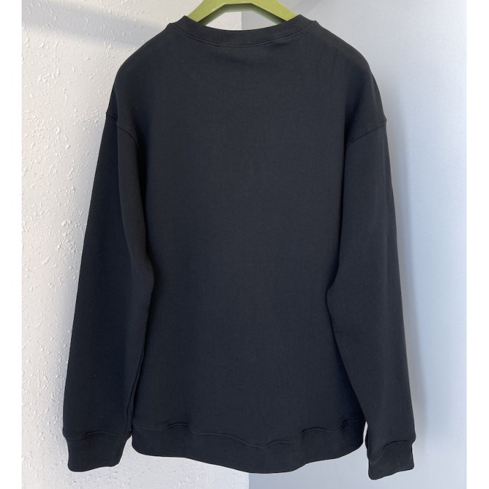 G*u*i tiger cotton sweatshirt black
