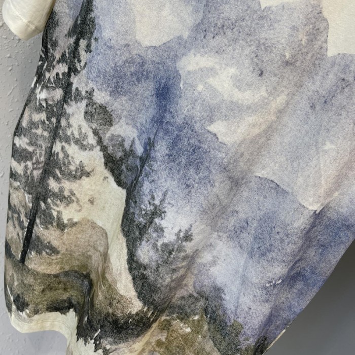 the north face x G*u*i trail print t shirt