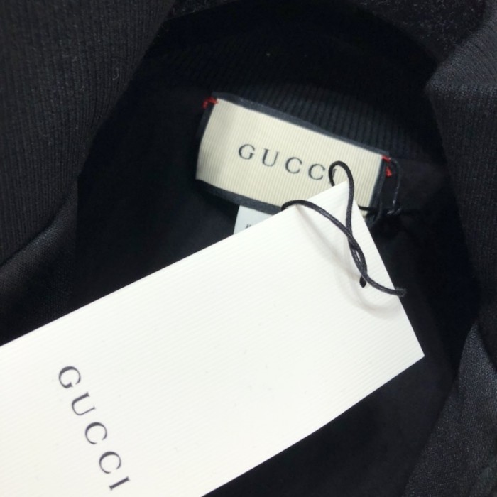 G*u*i webbing trimmed tech jersey tracksuit