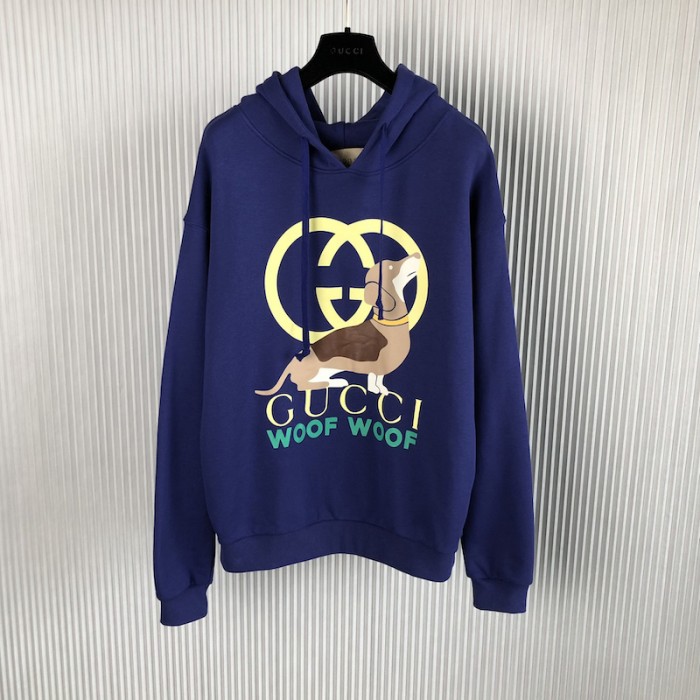 ''G*u*i woof woof'' print sweatshirt ‎717427