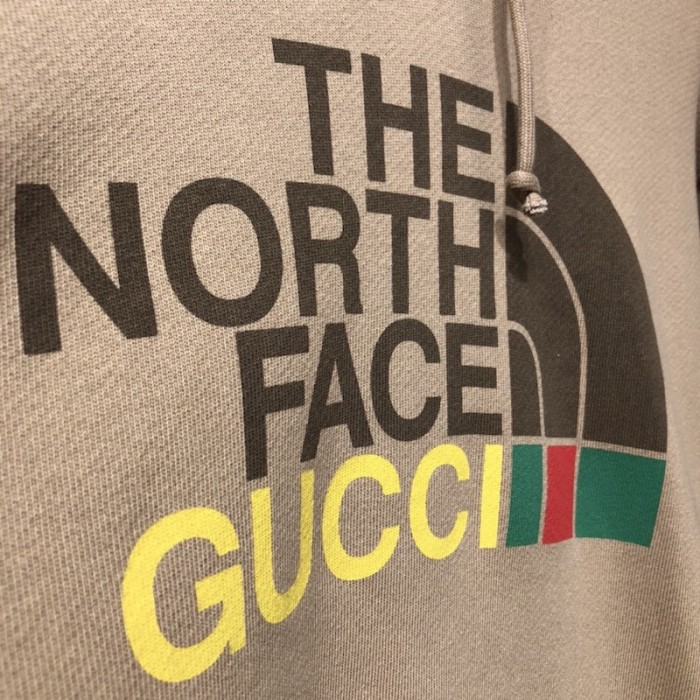 G*u*i x the north face hoodie