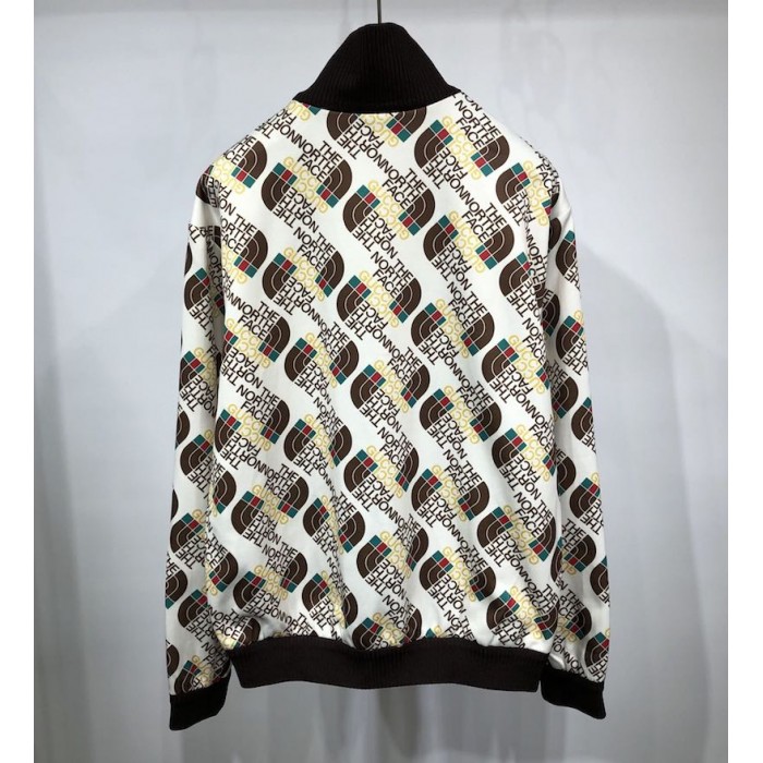 the north face x G*u*i web print technical jersey jacket