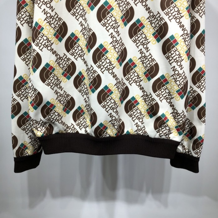 the north face x G*u*i web print technical jersey jacket
