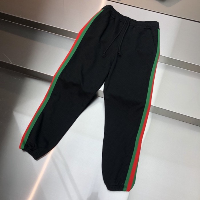 the north face x G*u*i web print cotton jogging bottoms