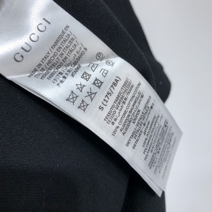 the north face x G*u*i jersey polo black