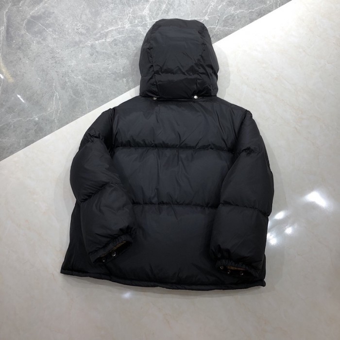 G*u*i x the north face coat jacket black