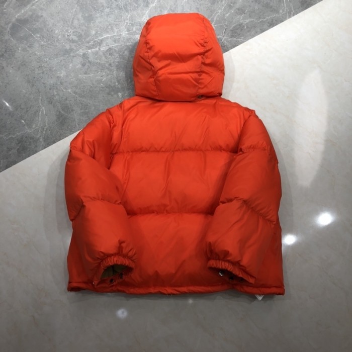 G*u*i x the north face coat jacket orange