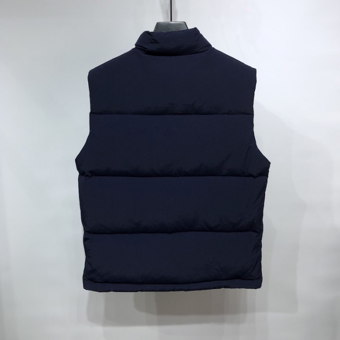 the north face x G*u*i nylon vest black