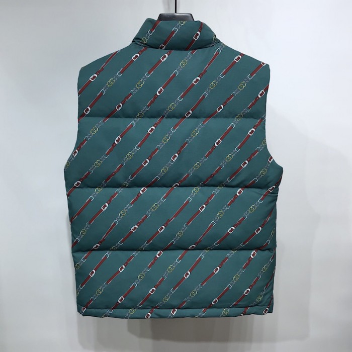 the north face x G*u*i nylon vest blue