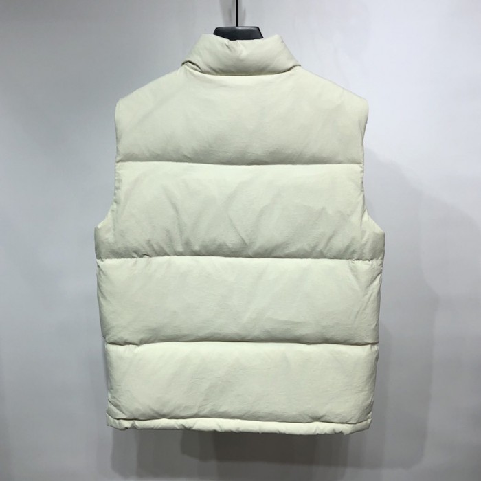 the north face x G*u*i nylon vest white