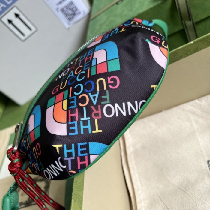 the north face x G*u*i belt bag 650299 black
