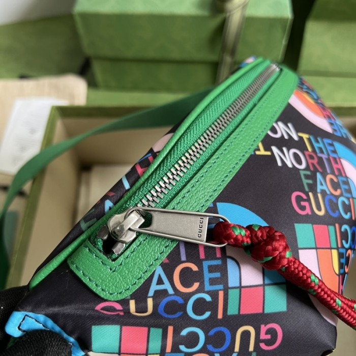 the north face x G*u*i belt bag 650299 black