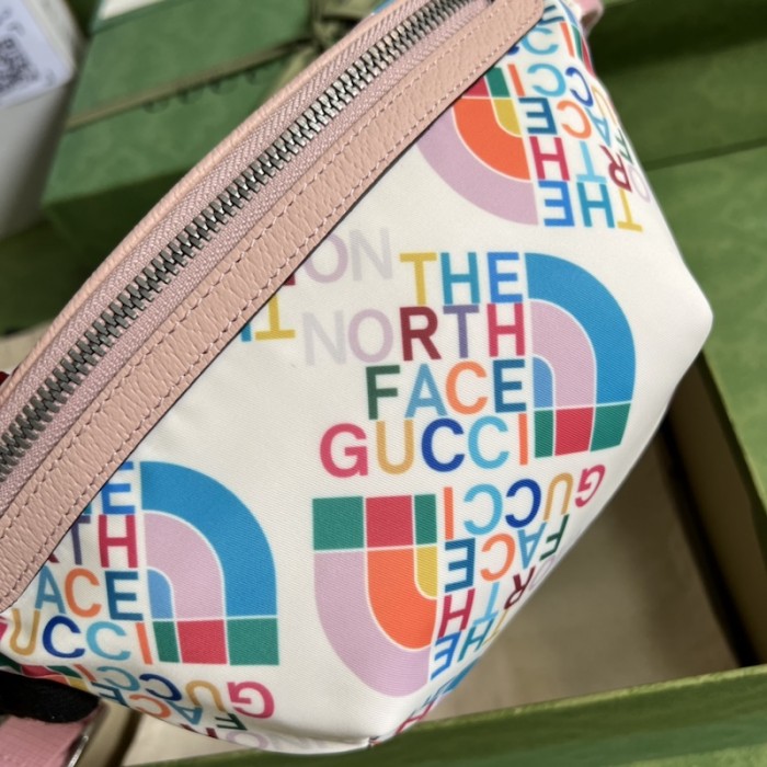 the north face x G*u*i belt bag 650299 white