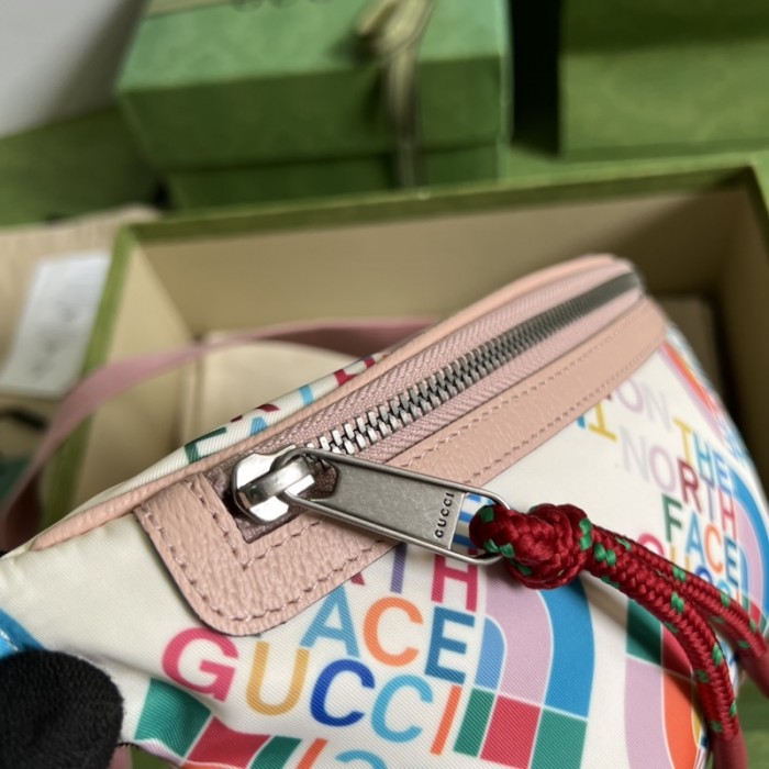 the north face x G*u*i belt bag 650299 white