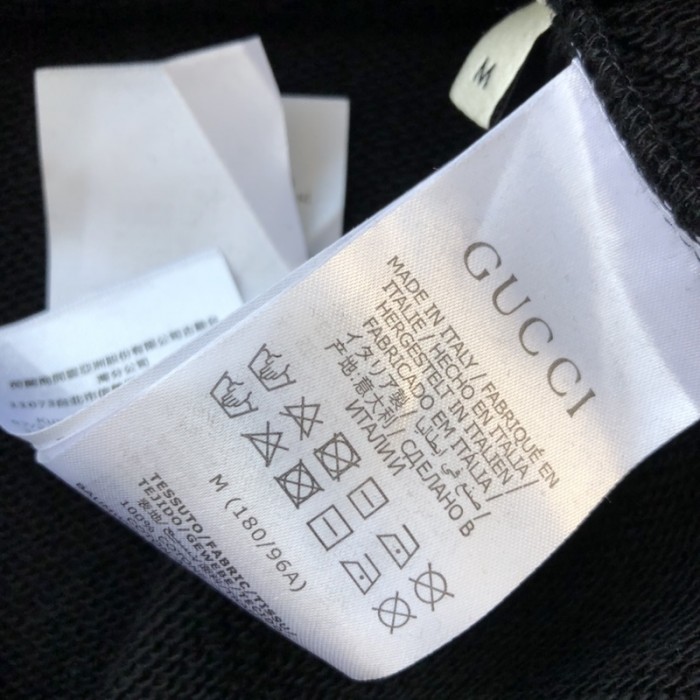 the north face x G*u*i cotton hoodies black
