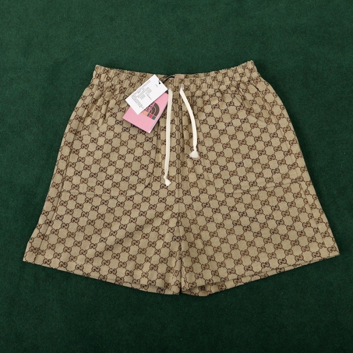 the north face x G*u*i gg canvas short