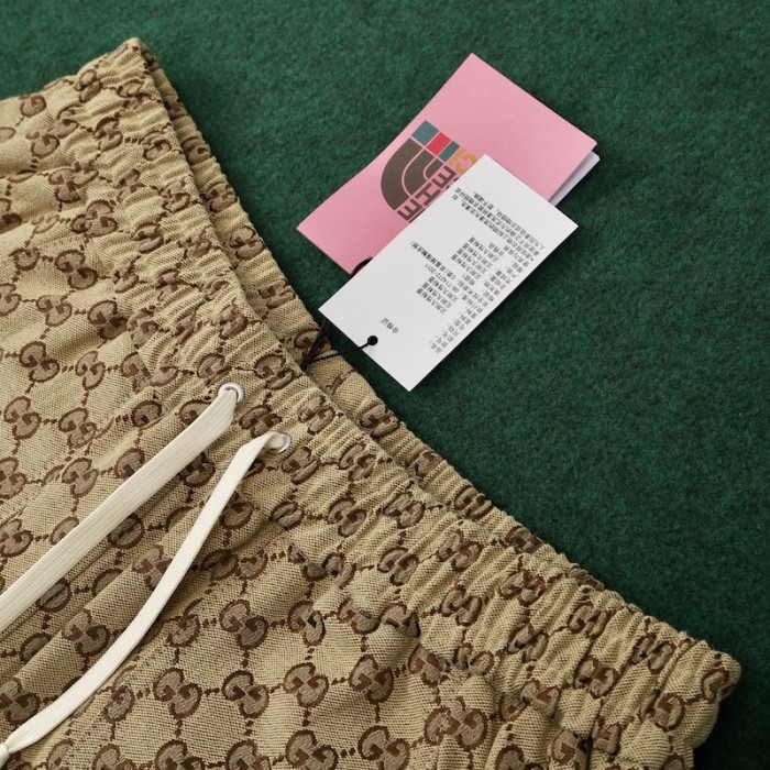 the north face x G*u*i gg canvas short