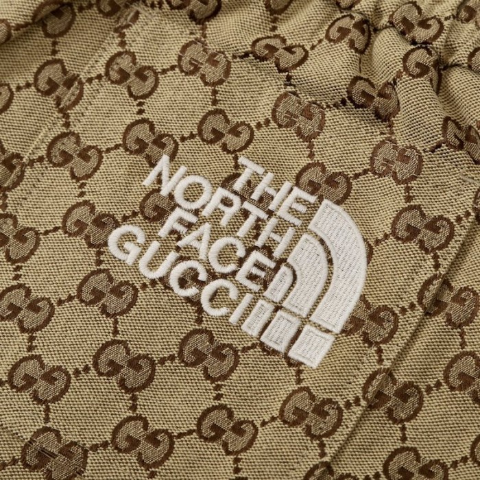 the north face x G*u*i gg canvas short