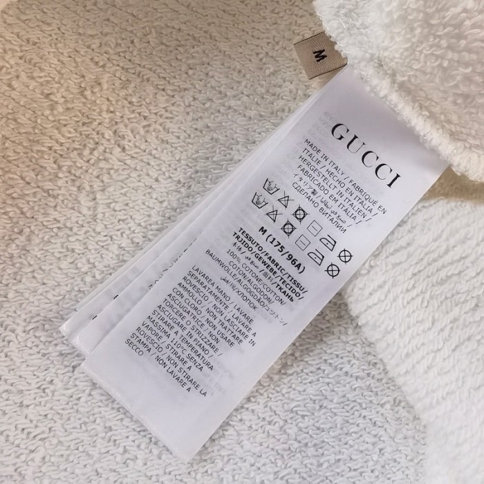the north face x G*u*i cotton sweatshirt white