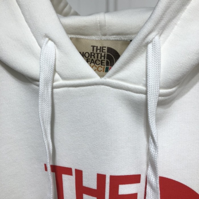the north face x G*u*i hoodie / black cat white