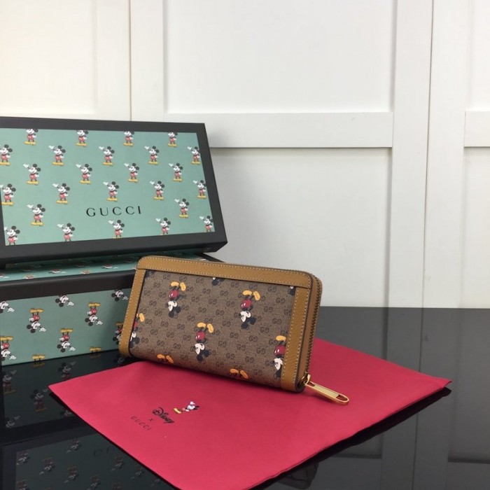 disney x G*u*i zip around wallet