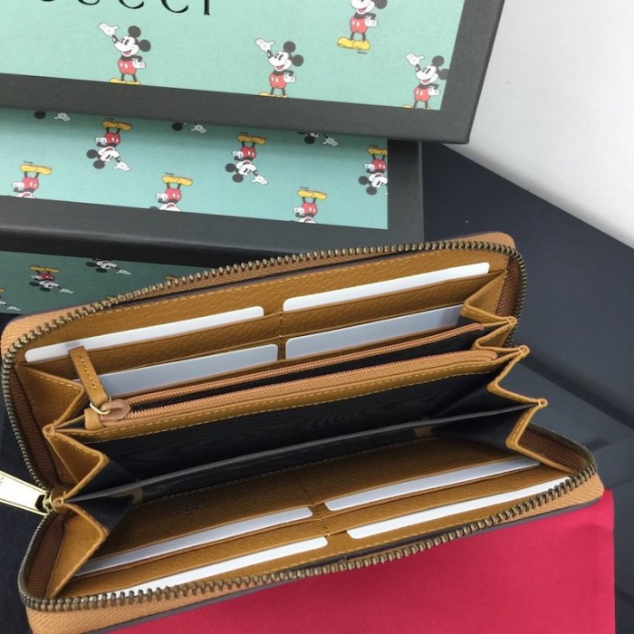 disney x G*u*i zip around wallet