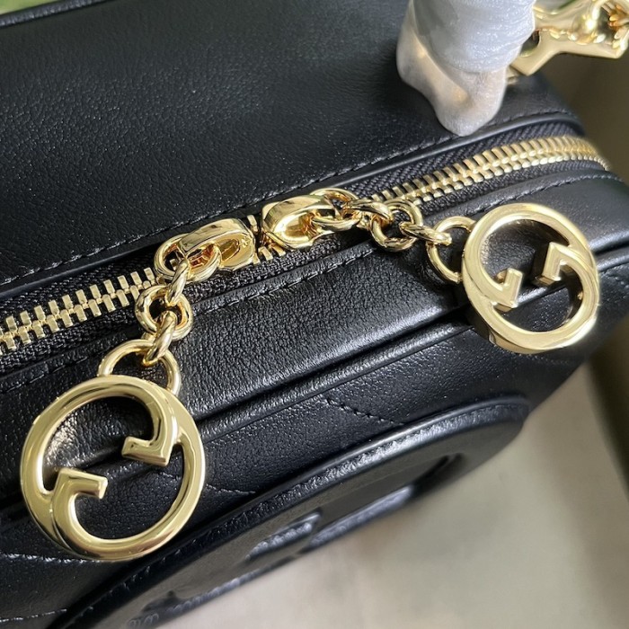 G*u*i blondie top handle bag black ‎744434