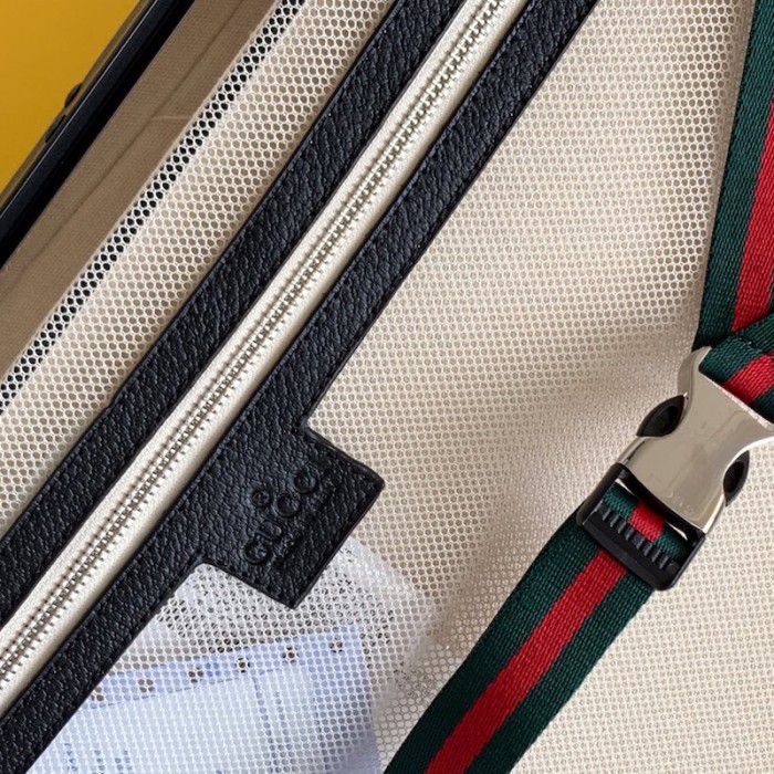 G*u*i globe-trotter black gg canvas luggage