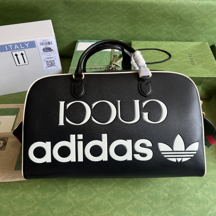 Ad*s x g*u*i large duffle bag 702422 black